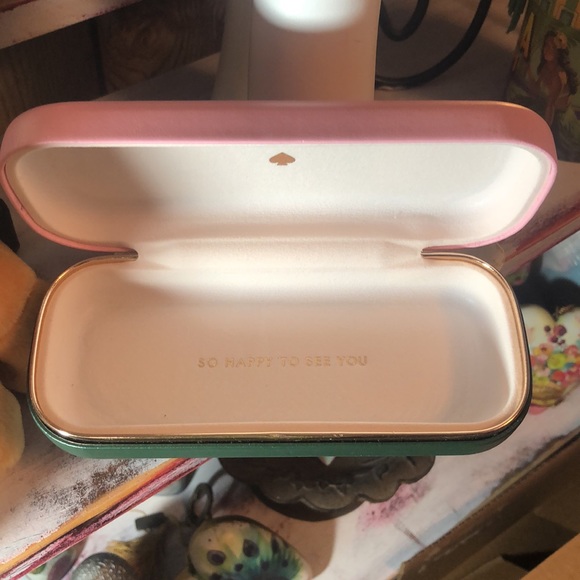 Kate Spade Pink Eyeglass Case - Picture 2 of 13